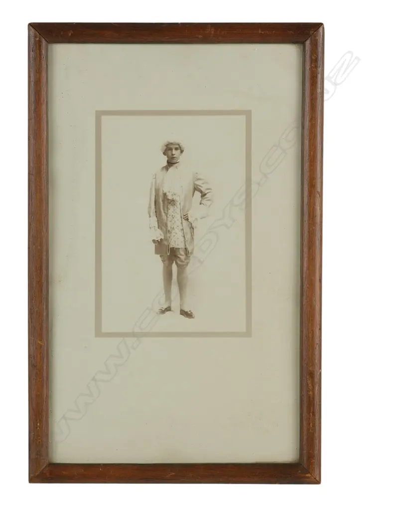 Frederick William Bunting (1869-1913) ‘Youth in 18th century fancy dress’, 1910 Image 1++